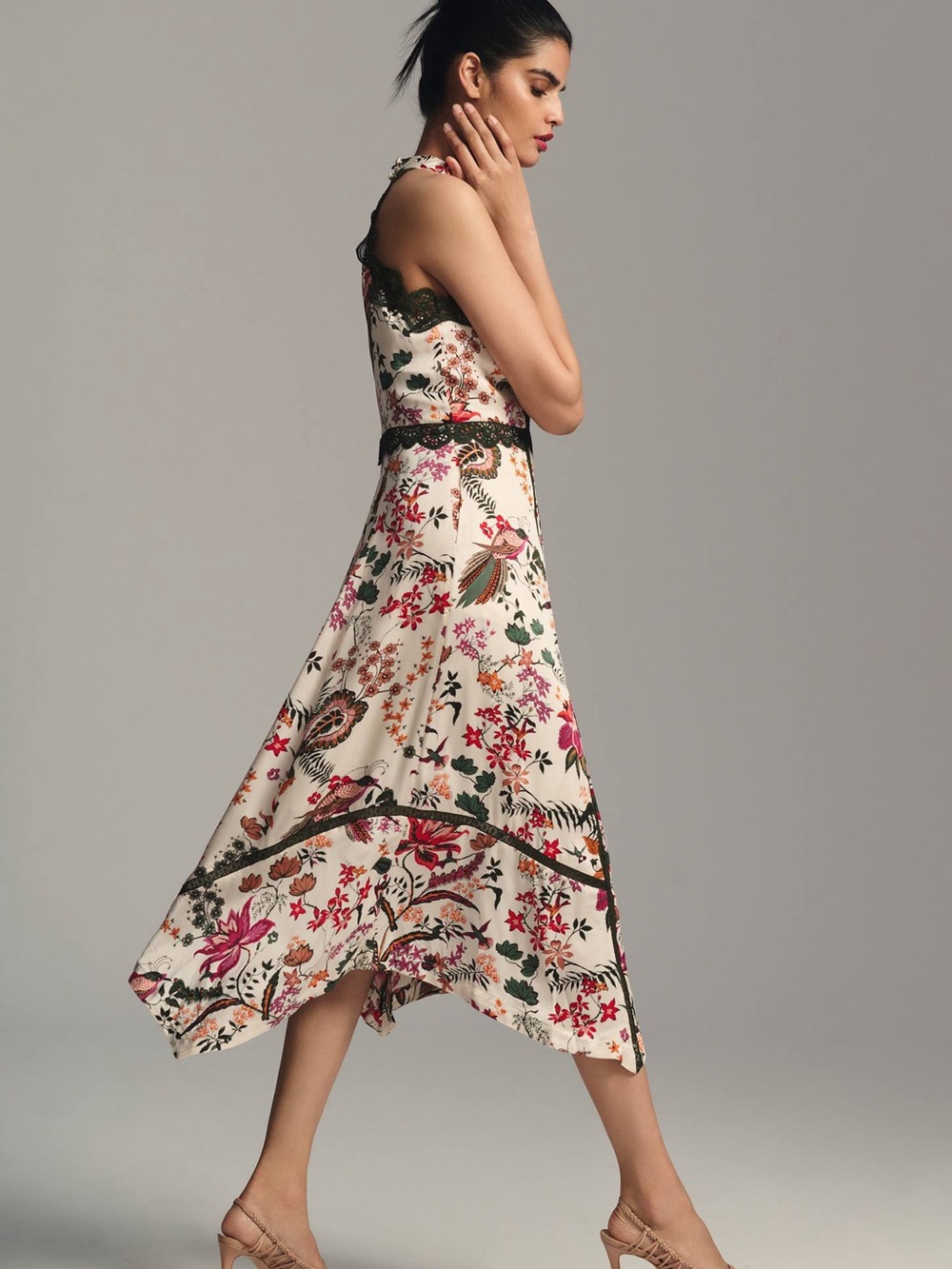 Anthropologie floral dress